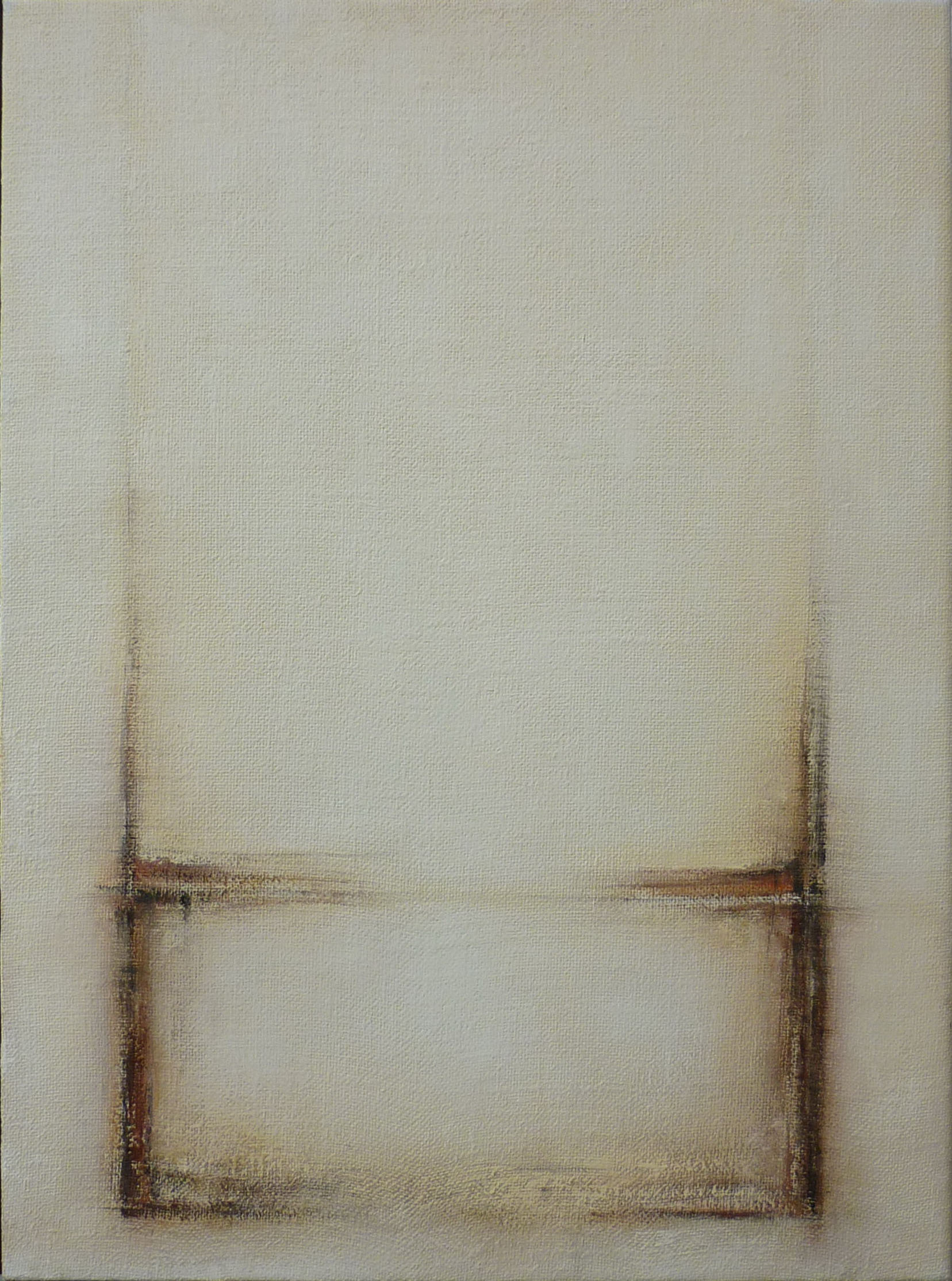 AUSENCIA-Nº16-54x73 Óleo sobre yute