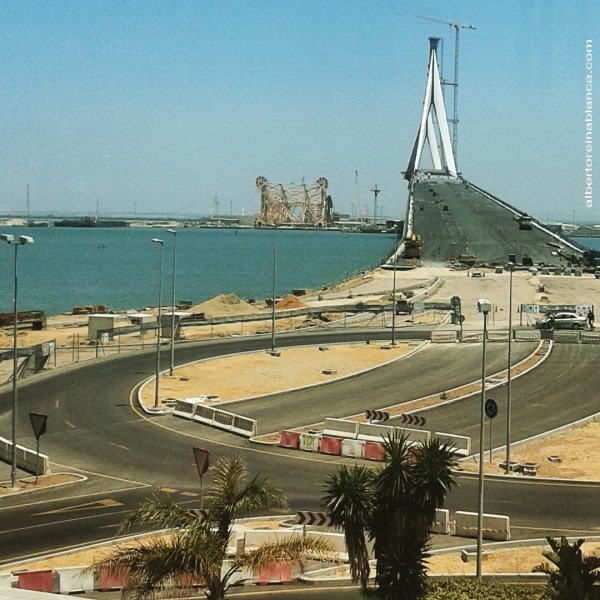 02/07/2015. Construcción del segundo puente de acceso a Cádiz