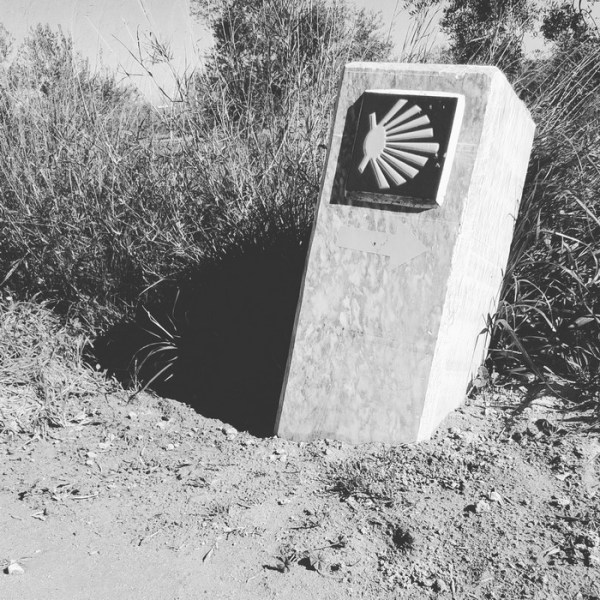 Camino de santiago, vía de la plata. Villafranca de los barros (badajoz) 2016-02-16