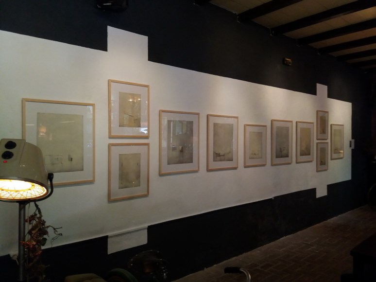 exposición Alberto Reina Restaurante El Arriate